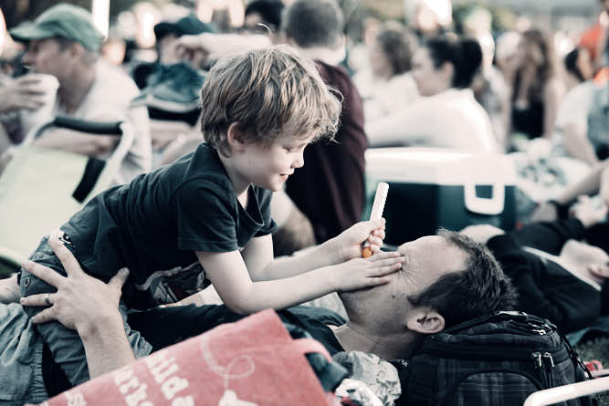 Photography Portfolio by P-O-L-O: Whitehorse-Carols-2014-Dad-Son-Time-